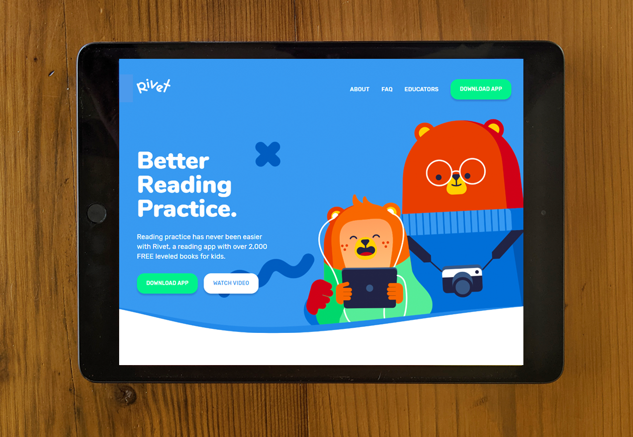 Rivet, an AI powered reading skills pratice assistant